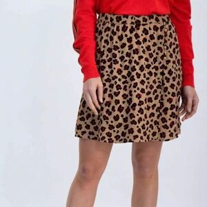 GARCIA ANIMAL PRINT MINI SKIRT SIZE MEDIUM